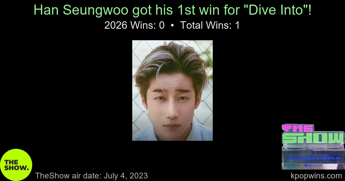 Han Seungwoo - Dive Into